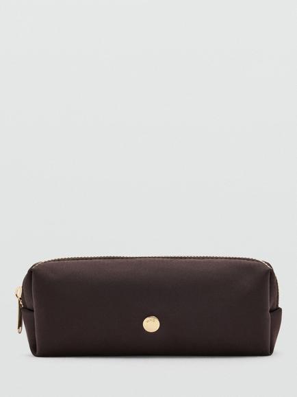 Mango Travel Makeup Case, Chocolate
