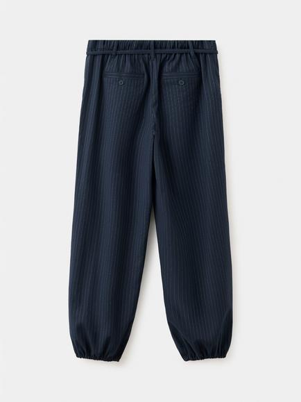 Mango Kids' Pantalon Joggers, Navy - view 2, Navy