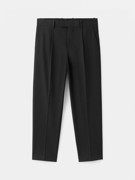 Mango Regular Fit Ankle Grazer Suit Trousers, Black, Black