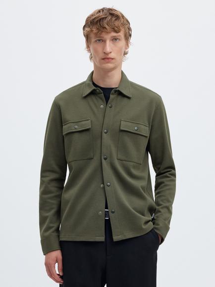 Selected Jackie Cotton Blend Sweatshirt, Forrest Night, Forrest Night