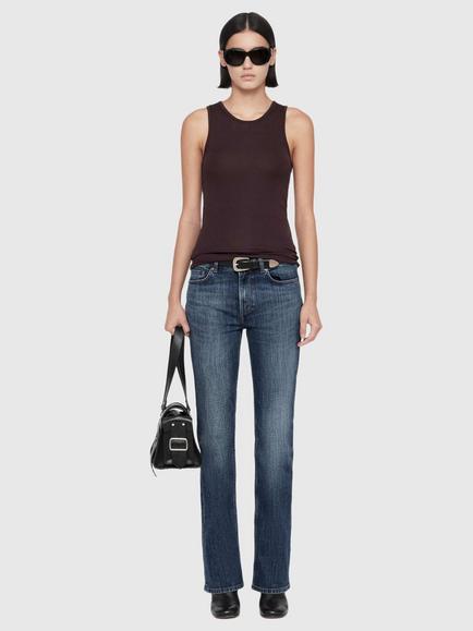 AllSaints Teresa Vest, Aubergine Red - view 2, Aubergine Red