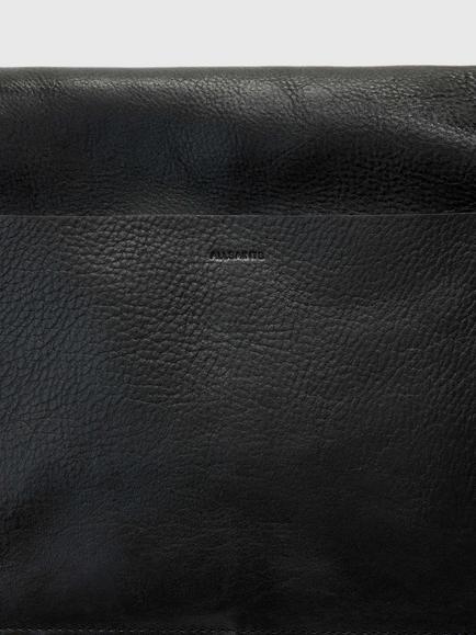 AllSaints Joan Leather Satchel Bag, Black - view 2, Black
