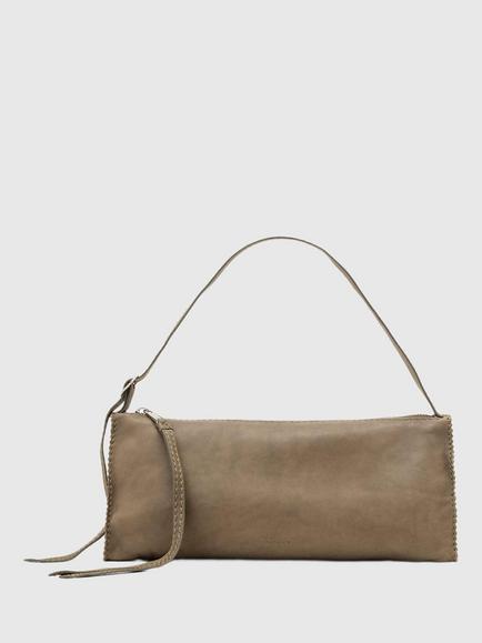 AllSaints Siloh Shoulder Bag, Misty Grey, Misty Grey