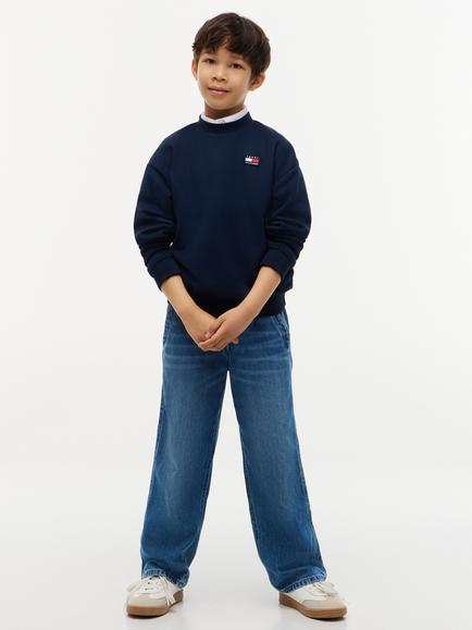 Tommy Hilfiger Kids' Heritage Crew Neck Sweatshirt - view 2, Dark Night Navy