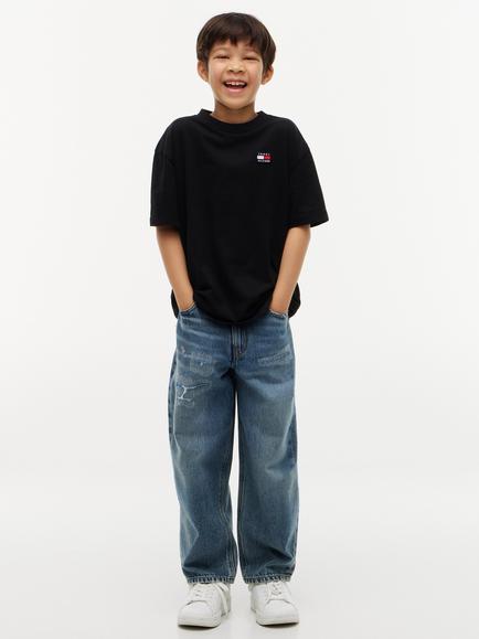 Tommy Hilfiger Kids' Heritage Archive Short Sleeve T-Shirt - view 2, Black