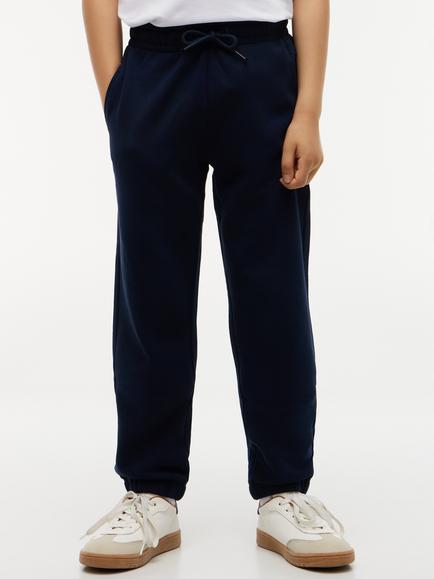 Tommy Hilfiger Kids' Pure Cotton Drawstring Joggers, Dark Night Navy