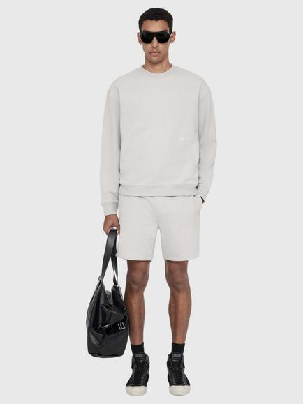 AllSaints Aston Cotton Rich Shorts, Blue Sky - view 2, Blue Sky
