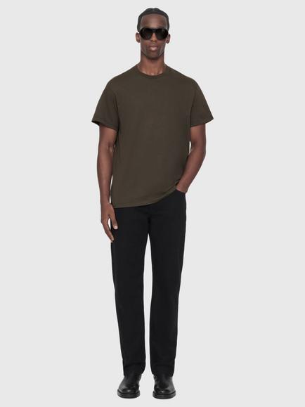 AllSaints Hale Cotton Regular Fit Crew Neck T-Shirt, Washed Khaki - view 2, Washed Khaki