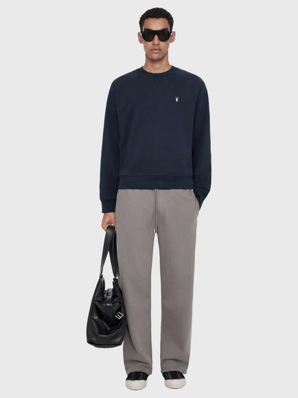 AllSaints Harlow Crew Neck Sweatshirt - view 2, Blue Navy