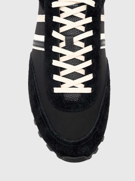 AllSaints Robin Sports Style Trainers - view 2, Black/Multi