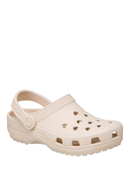 Crocs Kids' Classic Hearts Cut-Out Clogs, Frappe - view 2, Frappe