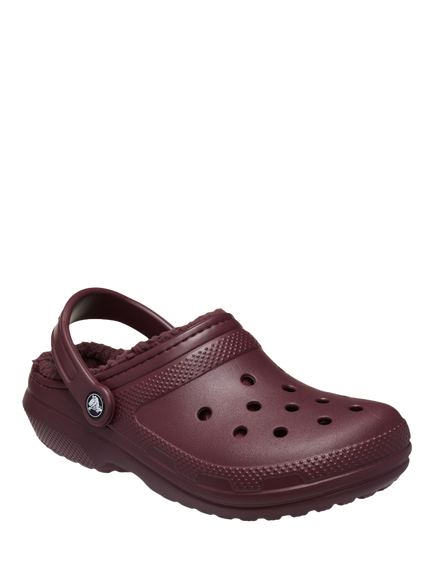 Crocs Classic Lined Clogs - view 2, Heritage Red