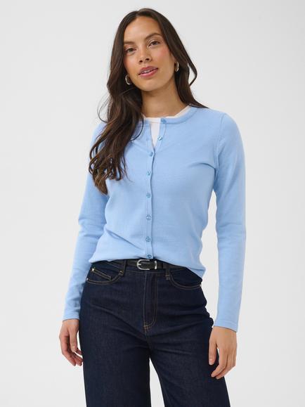 Saint Tropez Milasz Slim Fit Cardigan containing LENZING™ ECOVERO™ Viscose, Serenity, Serenity