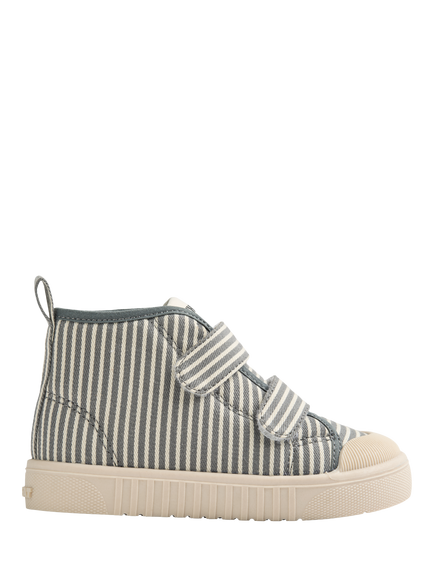 WHEAT Kids' Leo Canvas Trainers, Flint, Flint
