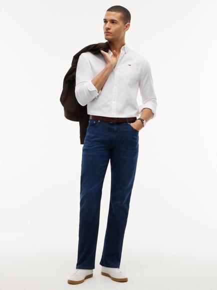 Tommy Hilfiger Slim Fit Straight Jeans, Dark Blue - view 2, Dark Blue