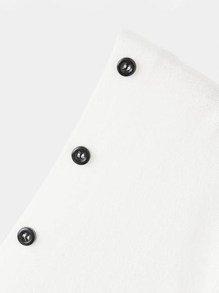 Mango V-Neck Long Sleeve Cardigan - view 2, White