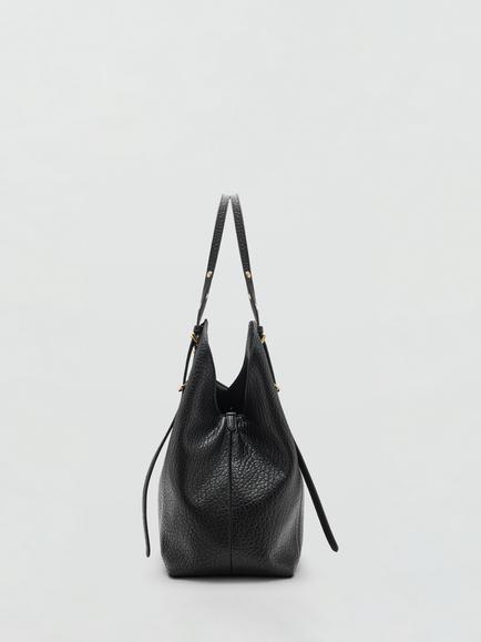 Mango Hobo Bag, Bag, Black - view 2, Black
