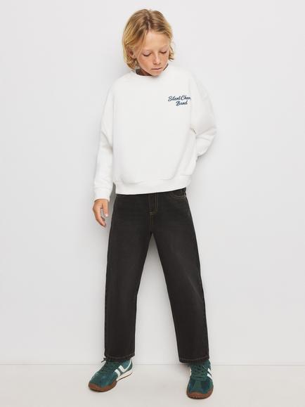 Mango Kids' Sweatshirt, White, White