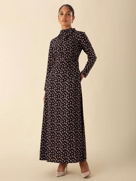 Aab Valette Floral Maxi Dress, Blue, Blue