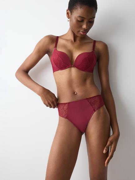 Triumph Pretty Modal Tai Knickers, Red Musk, Red Musk
