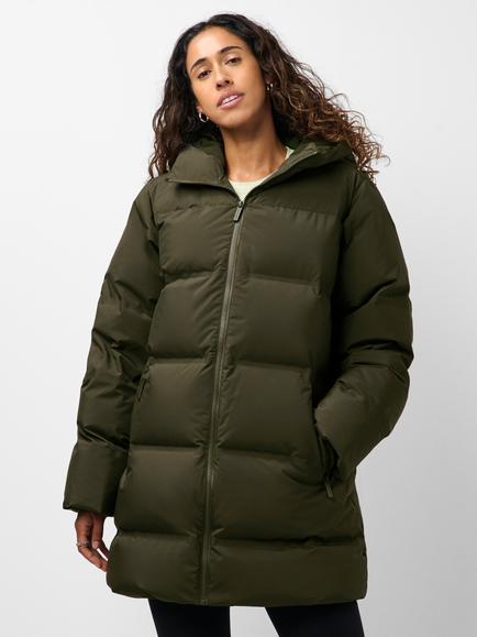 Sweaty Betty Nimbus Mid Waterproof Puffer Coat, Nori Green, Nori Green