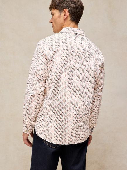 White Stuff Bruton Shirt, White/Multi - view 2, White/Multi