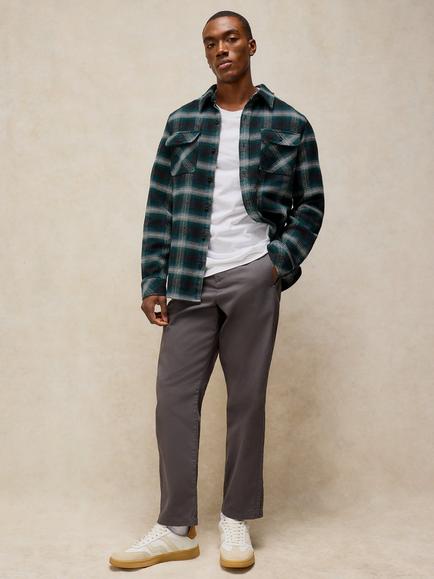 White Stuff Darwen Cotton Regular Fit Check Shirt, Chartreuse, Teal