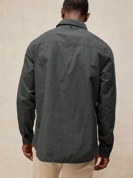 White Stuff Douglas Cotton Regular Fit Shirt - view 2, Grey/Multi