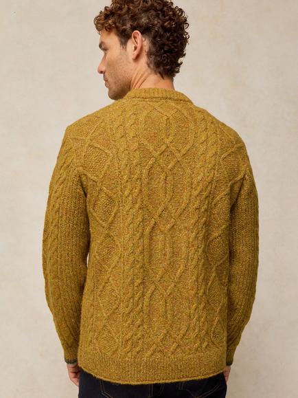 White Stuff Ashford Crew Neck Jumper, Yellow - view 2, Yellow