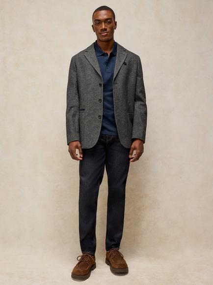 White Stuff Dundee Wool Blend Blazer, Grey, Grey