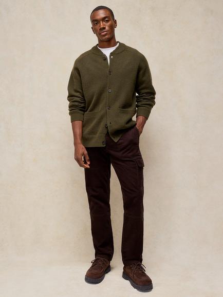 White Stuff Kemble Cargo Trousers, Dark Brown, Dark Brown