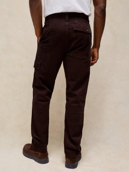 White Stuff Kemble Cargo Trousers, Dark Brown - view 2, Dark Brown