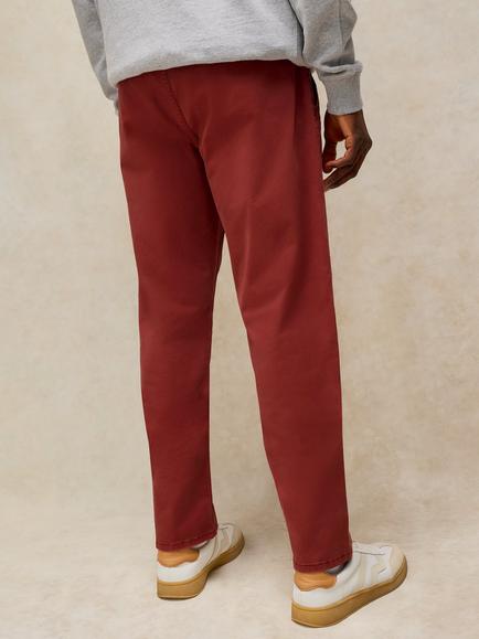 White Stuff Sutton Regular Fit Chinos, Dark Red - view 2, Dark Red