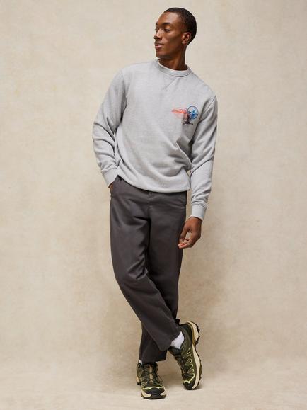 White Stuff Thirsk Cotton Chino Trousers, Dark Grey, Dark Grey