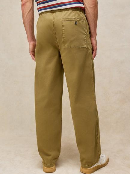 White Stuff Walker Wide Leg Trousers, Dark Yellow - view 2, Dark Yellow