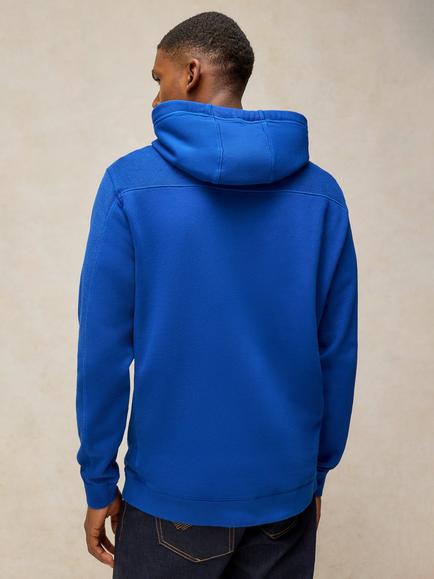 White Stuff Sidmouth Hoodie, Bright Blue - view 2, Bright Blue