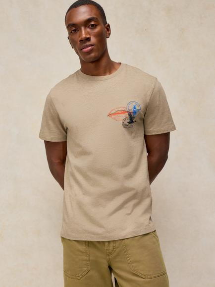 White Stuff Abersoch Cotton Rich T-Shirt, Natural - view 2, Natural