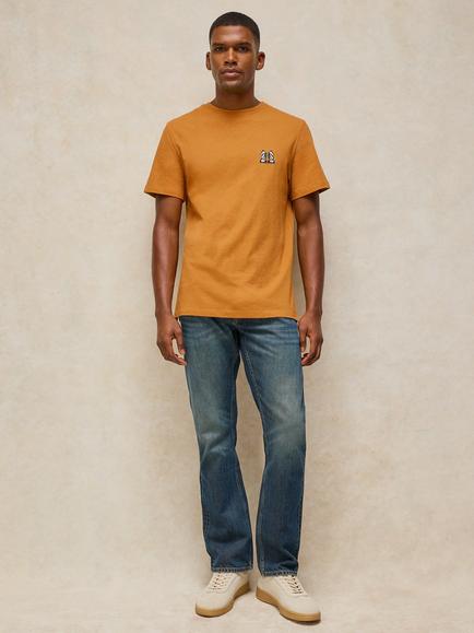 White Stuff Abersoch Cotton Rich Crew Neck T-Shirt, Yellow, Yellow