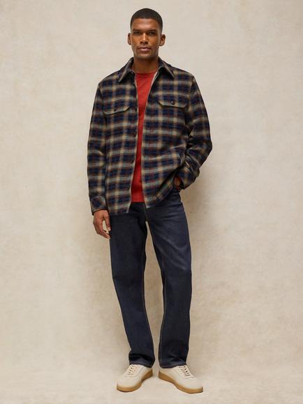 White Stuff Hetton Shacket, Navy, Navy