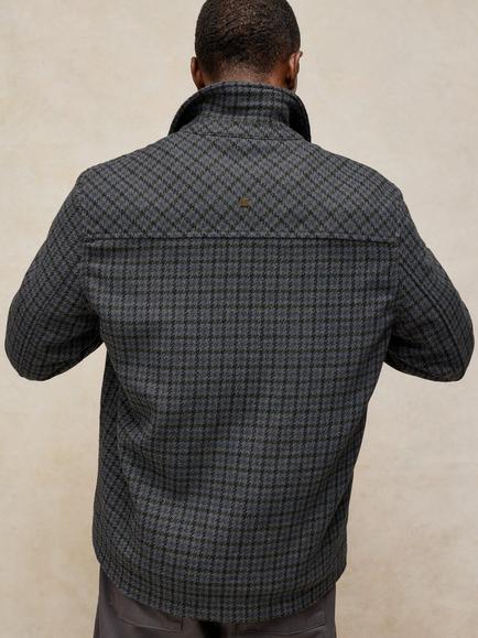 White Stuff Westgate Houndstooth Jacket, Grey/Multi - view 2, Grey/Multi