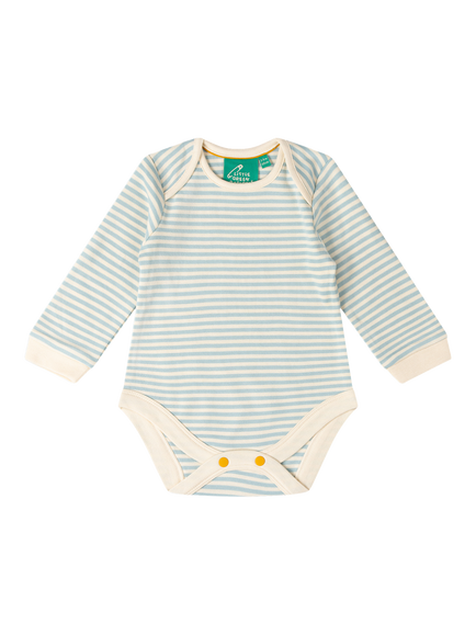 Little Green Radicals Baby Bears Bodysuit, Pack of 2, Blue - view 2, Blue