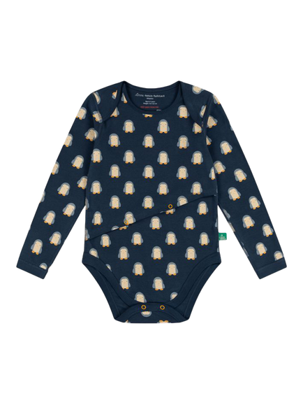 Little Green Radicals Kids' Adaptive Feeding Bodysuit, Navy, Navy