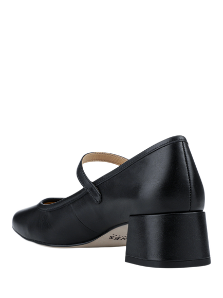Jones Bootmaker Xabrina Leather Mary Janes, Black - view 2, Black