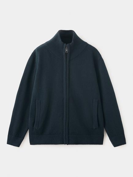 Mango Kids' Cardigan, Navy, Navy