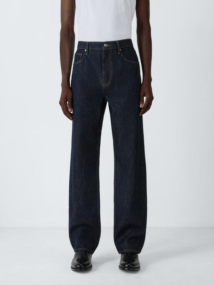 John Lewis x clothsurgeon Light Rinse Relaxed Fit Jeans, Rinse Wash, Rinse Wash