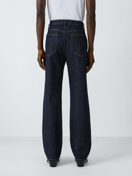 John Lewis x clothsurgeon Light Rinse Relaxed Fit Jeans, Rinse Wash - view 2, Rinse Wash