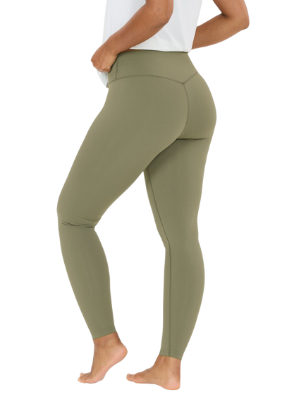 Athlecia Luxe V2 Leggings, Dusty Olive - view 2, Dusty Olive
