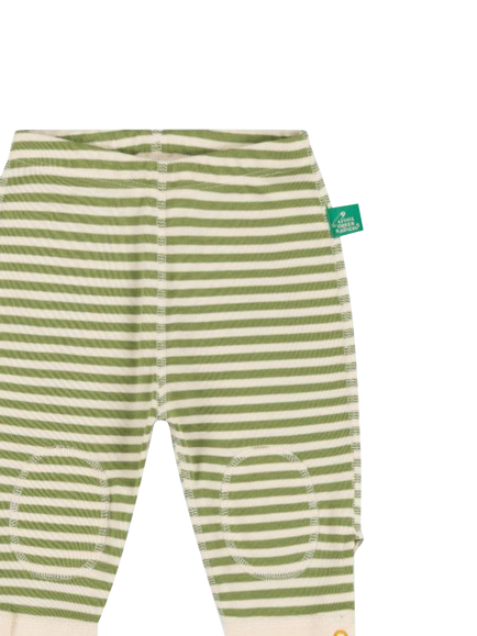 Little Green Radicals Kids' Adaptive Cotton Joggers, Green - view 2, Green