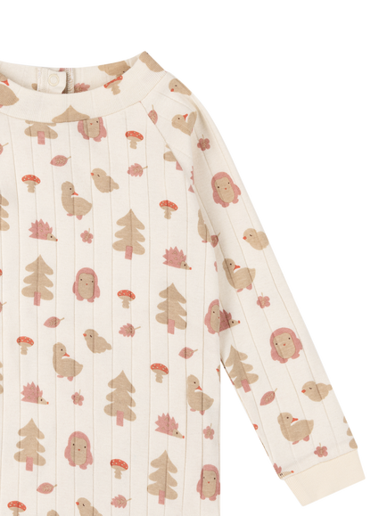 Little Green Radicals Kids' Folk Tales Cosy Top, Multi - view 2, Multi