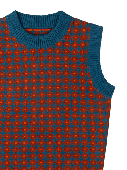 Little Green Radicals Kids' Ginger Knit Pullover, Multi - view 2, Multi
